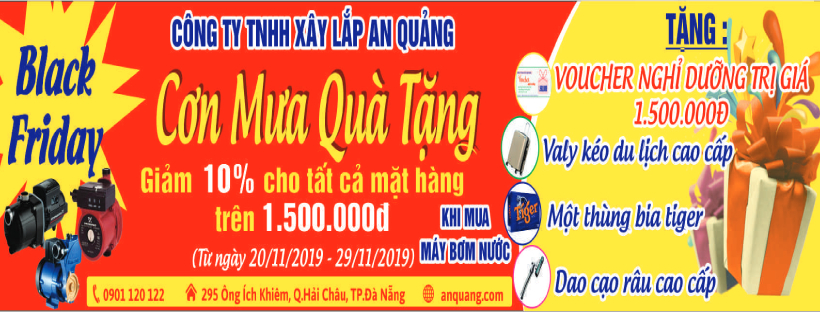 Chương trình khuyến mãi cực lớn dành cho tất cả mặt hàng