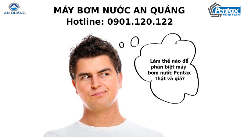 Phân biệt máy bơm nước thật và giả